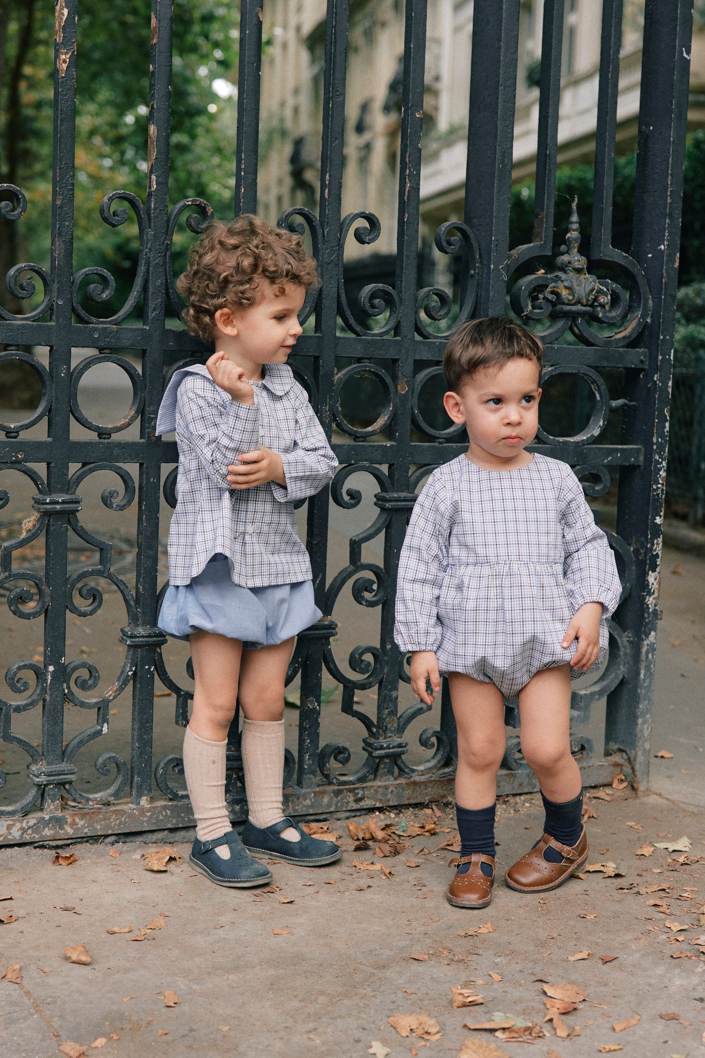 Shirt MONCEAU blue check