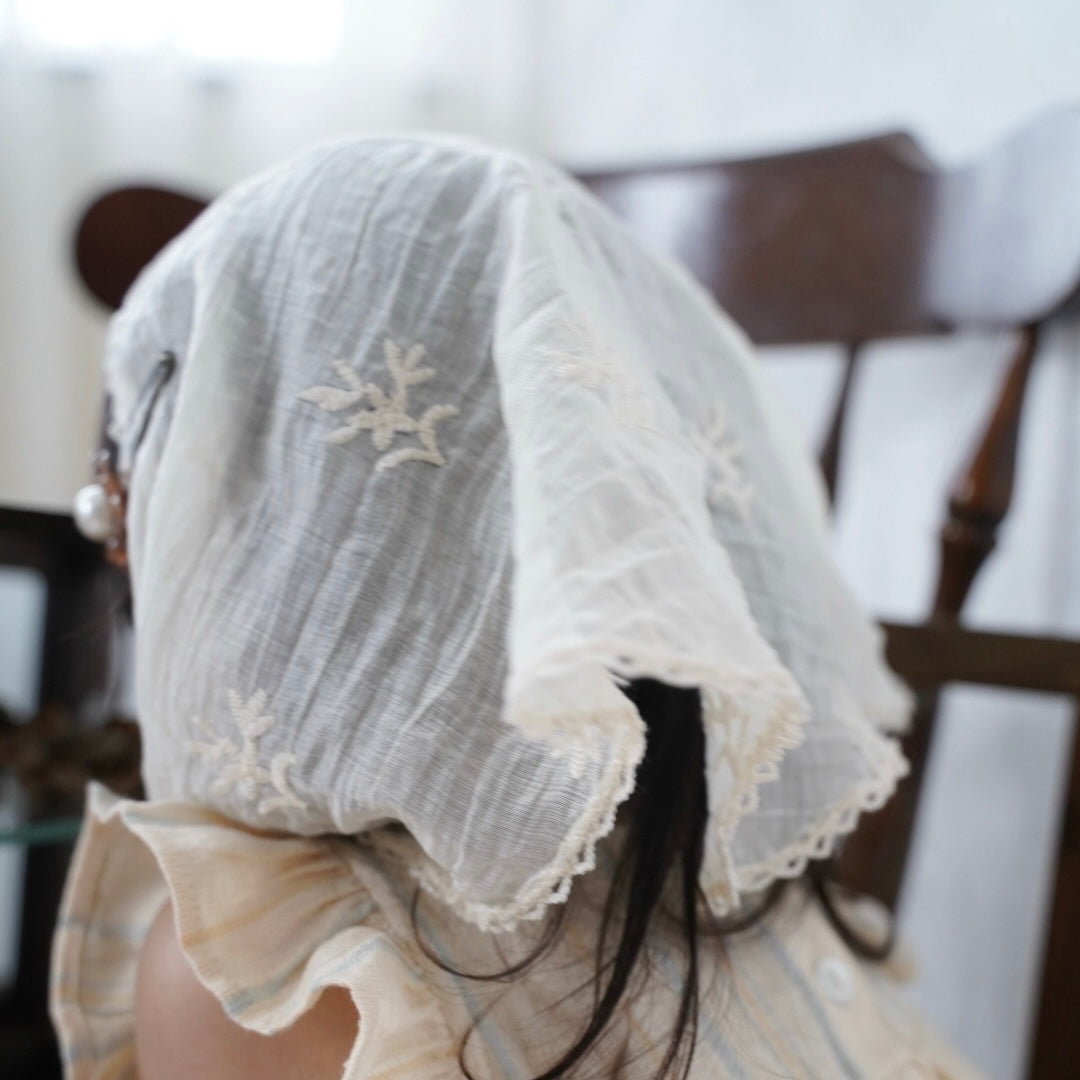 flowers kerchief