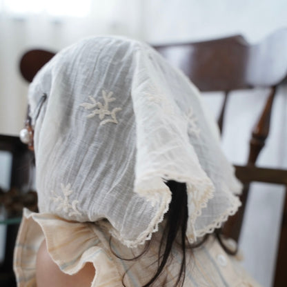 flowers kerchief