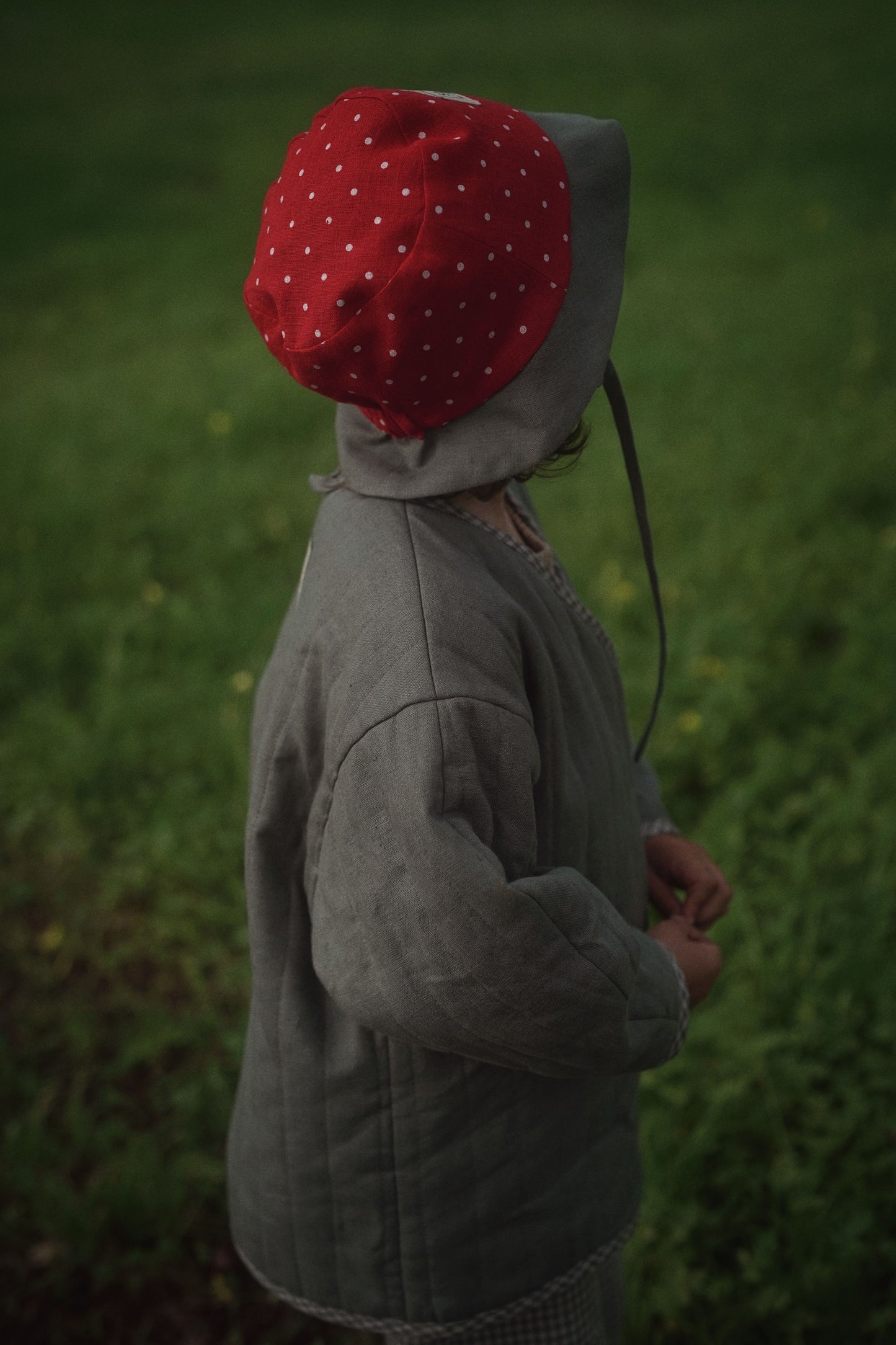 【オーダー会】'STRAWBERRY' LINEN FRUITS HAT [SHOMKA] 【2026年4月中旬以降順次発送】