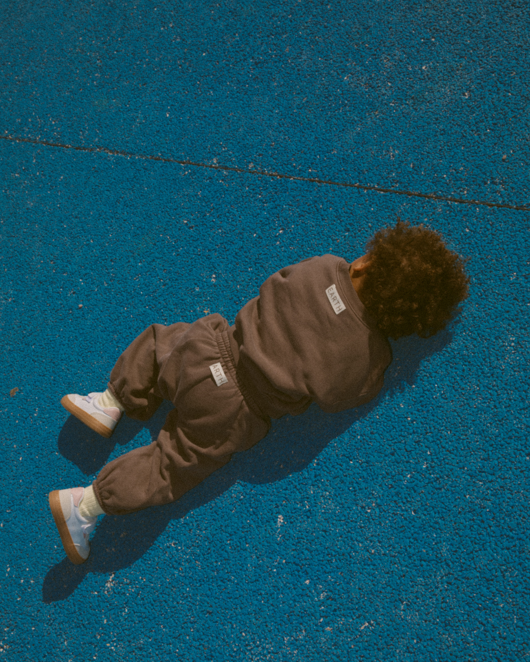 Organic French terry top - Brown [EARTH THE ARCHIVE] (26AW)