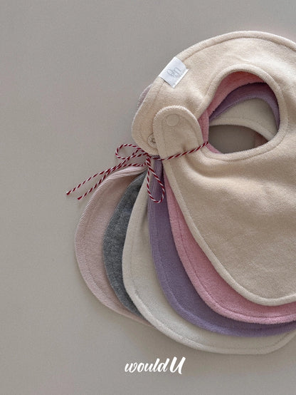 【オーダー会】cloud terry bibs [wouldU]【2025年10月中旬以降順次お届け予定】