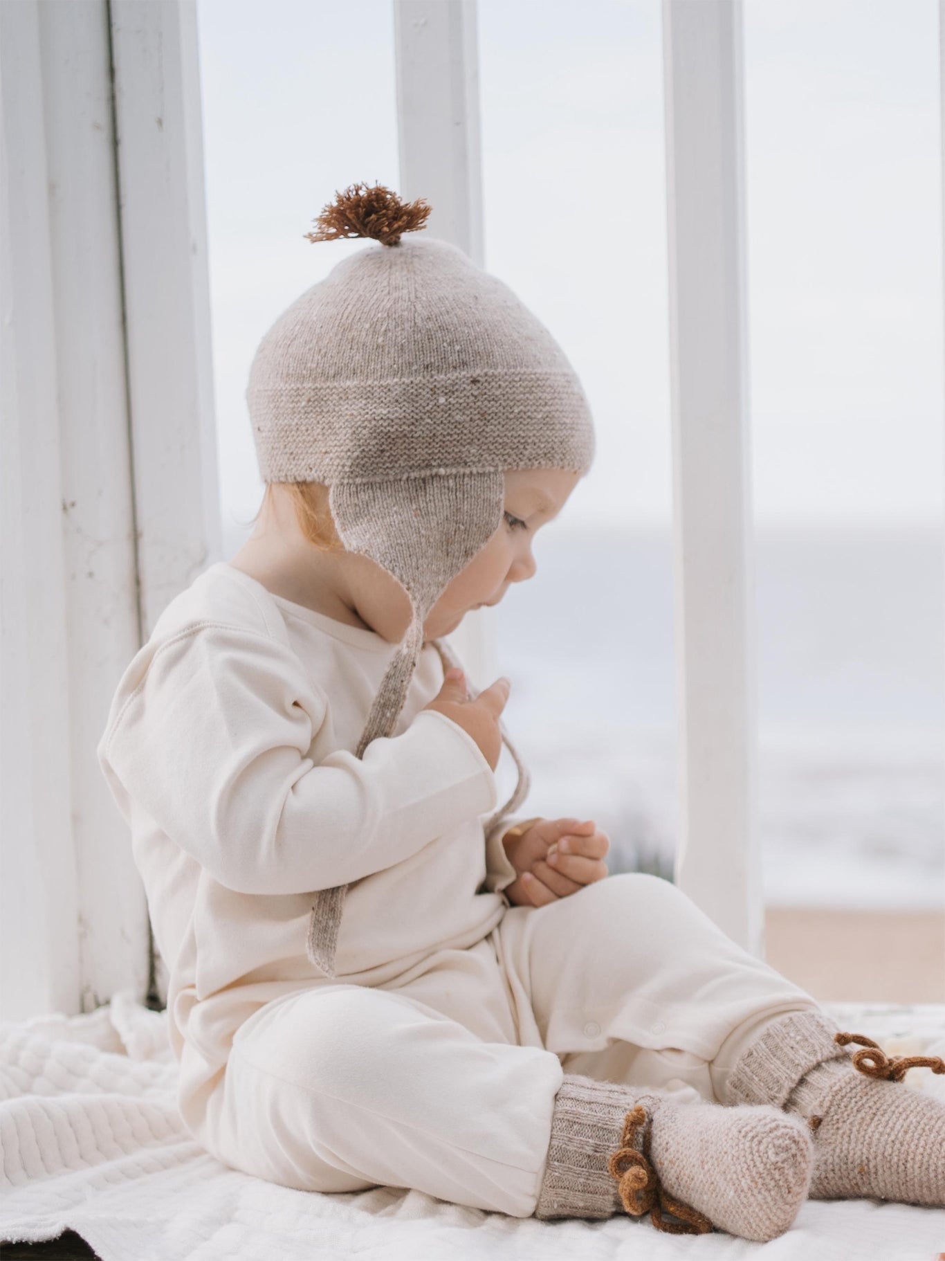 OATMEAL BOOTIES [organic zoo] (25AW)