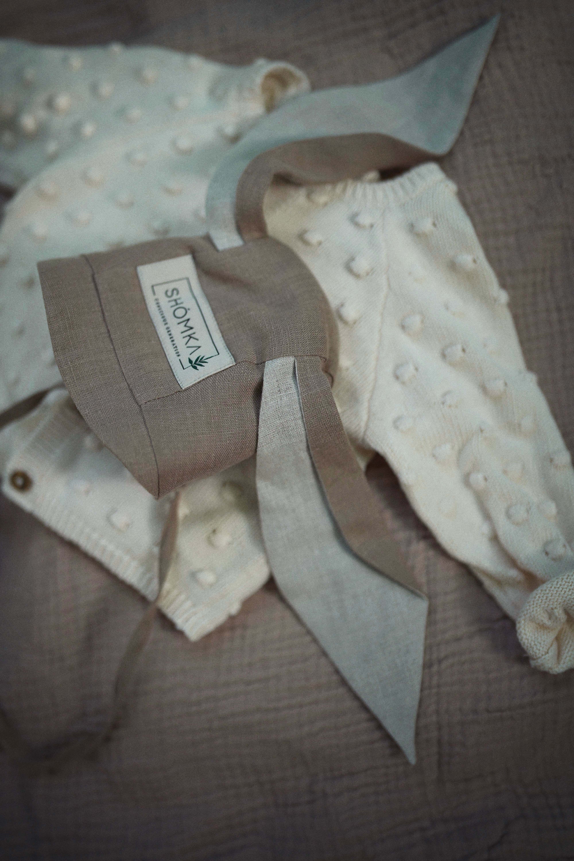 【オーダー会】'HARE' LINEN BONNET [SHOMKA] 【2026年5月下旬以降順次発送】