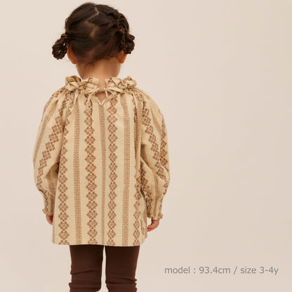 Blouse E5 - Beige