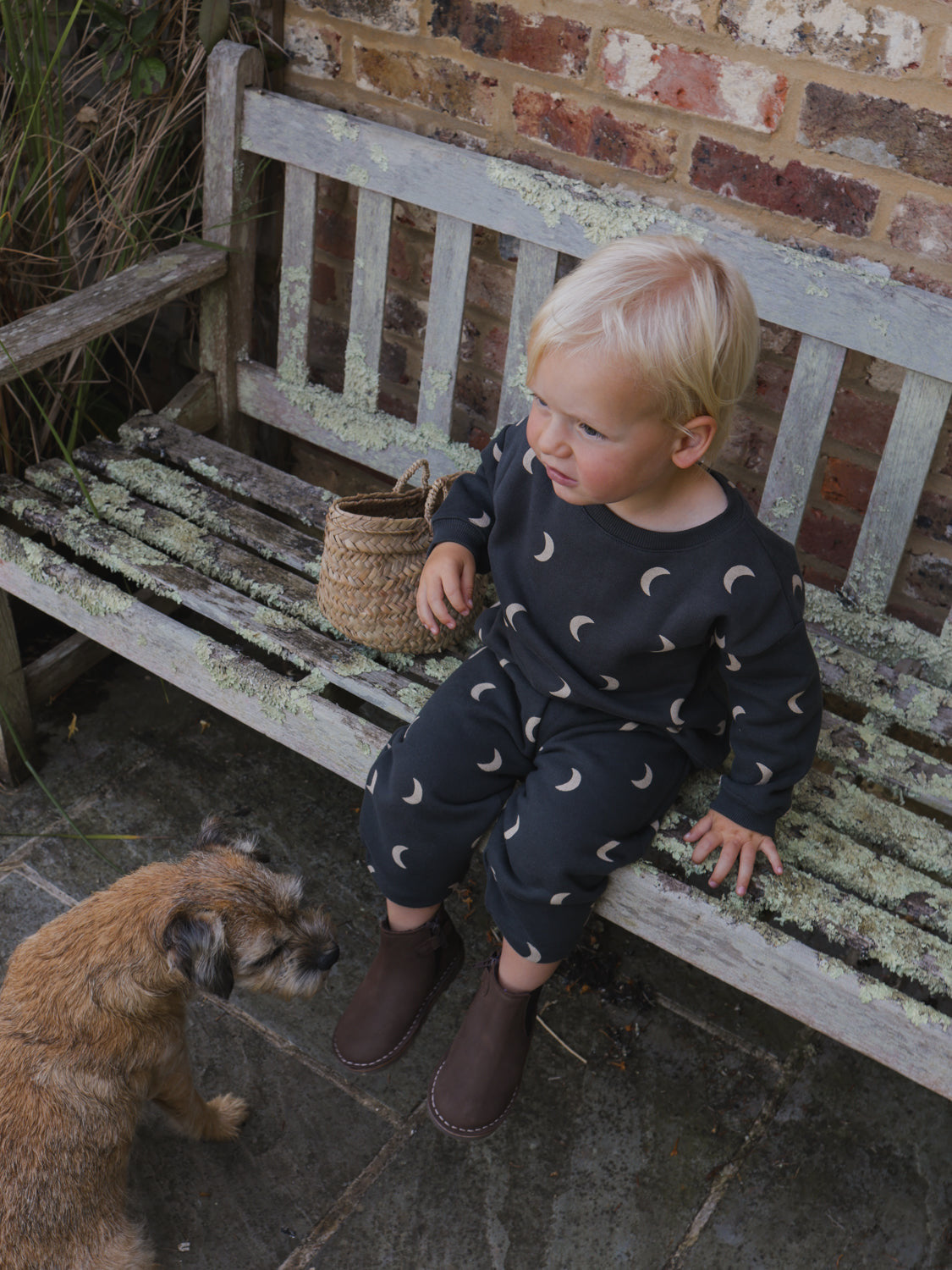 CHARCOAL MIDNIGHT SWEATSHIRT [organic zoo]