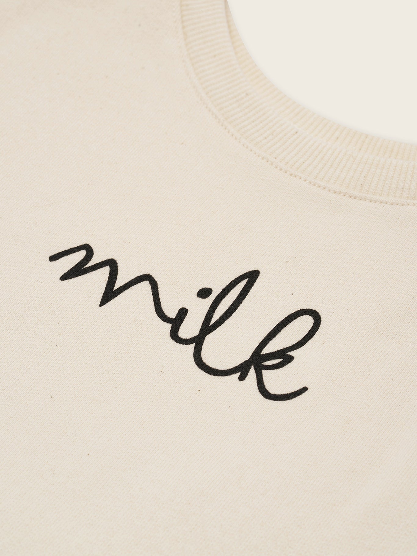 O~Z UNDYED MILK SWEATSHIRT [organic zoo]