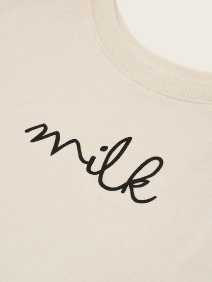 O~Z UNDYED MILK SWEATSHIRT [organic zoo]