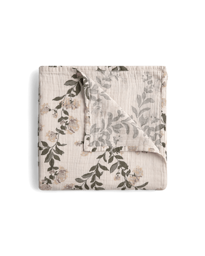 Muslin Swaddle Blanket - HONEYSUCKLE [garbo&friends]
