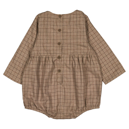 【オーダー会】 Romper BOURSE - brown tiles [Maison Marelle](25AW Drop1) 【2025年12月中旬以降発送予定】