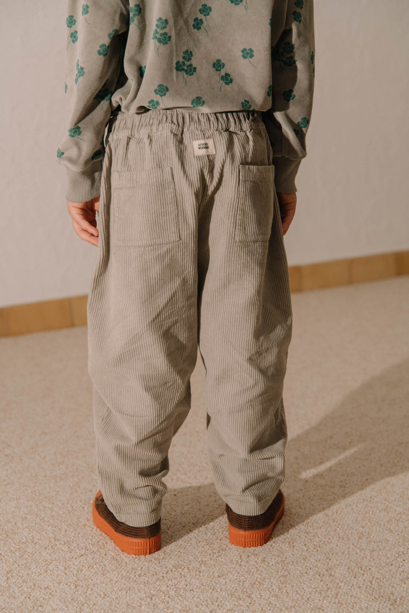 CARROT PANTS - GREY [STUDIO BOHEME] (25AW)