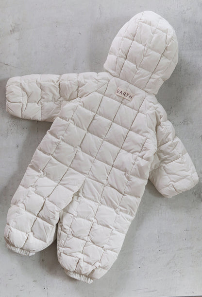 Lightweight padded jumpsuit - Cream [EARTH THE ARCHIVE] (26AW)