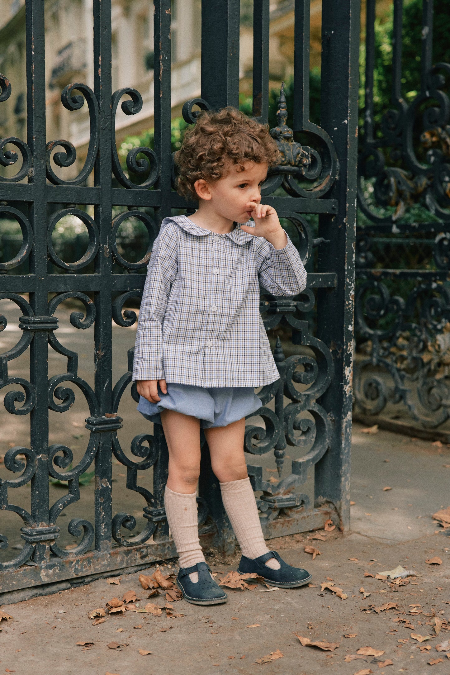 Shirt MONCEAU blue check