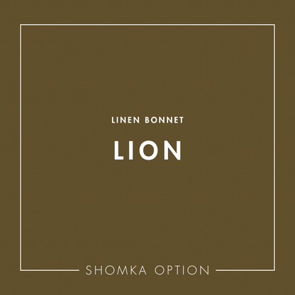 【SHÓMKA】option / type (linen bonnet)
