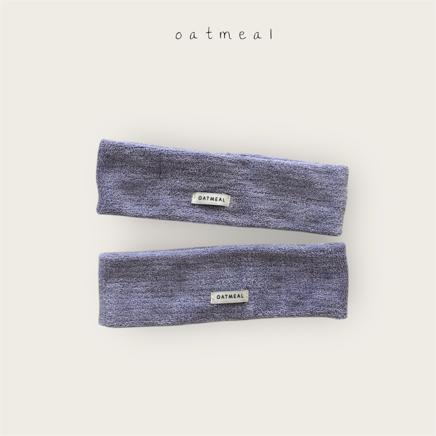 【予約商品】Terry hairband [Oatmeal] (26SS)【2026年3月中旬以降順次発送】