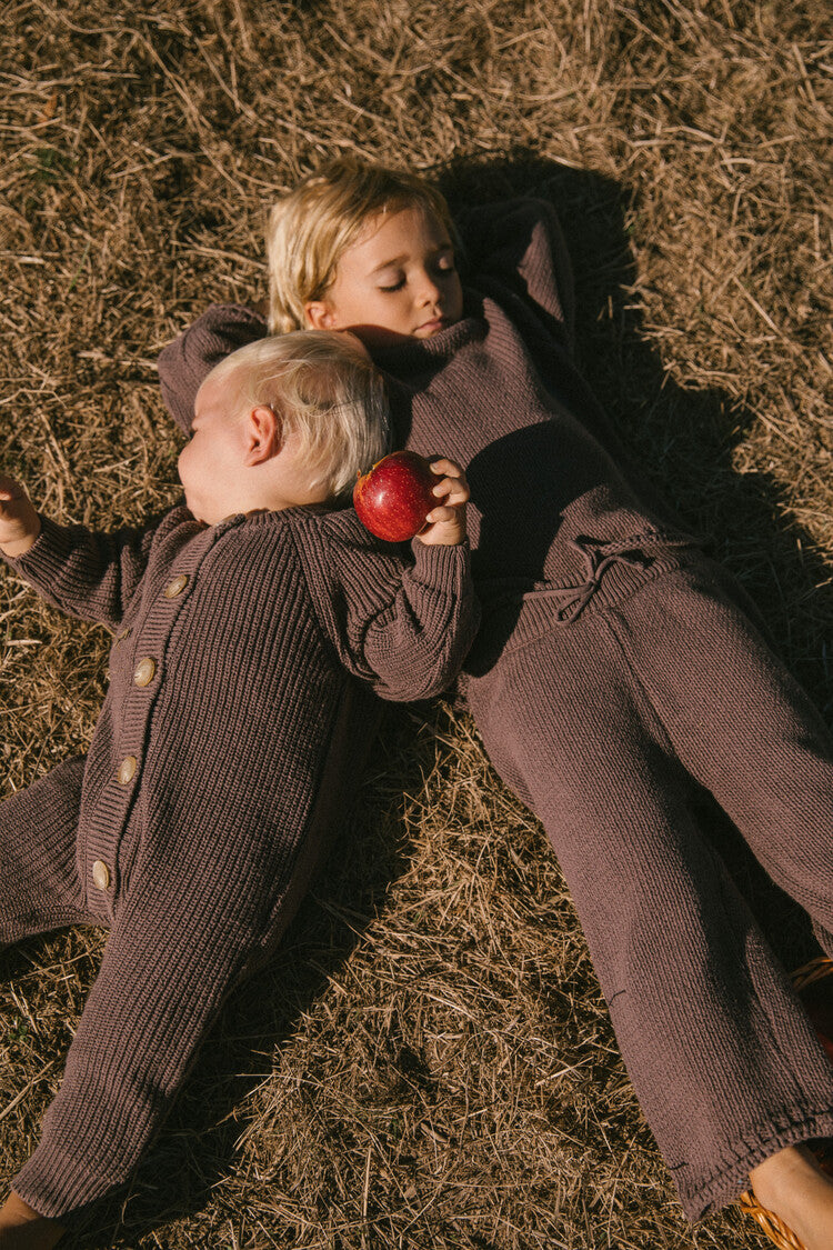 Button Knit Jumpsuit [EARTH THE ARCHIVE] (全3色)