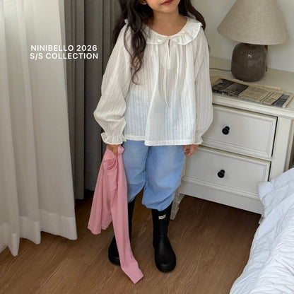 【予約販売】Blossom Blouse [NINIBELLO] (26SS)【2026年2月下旬以降順次発送】