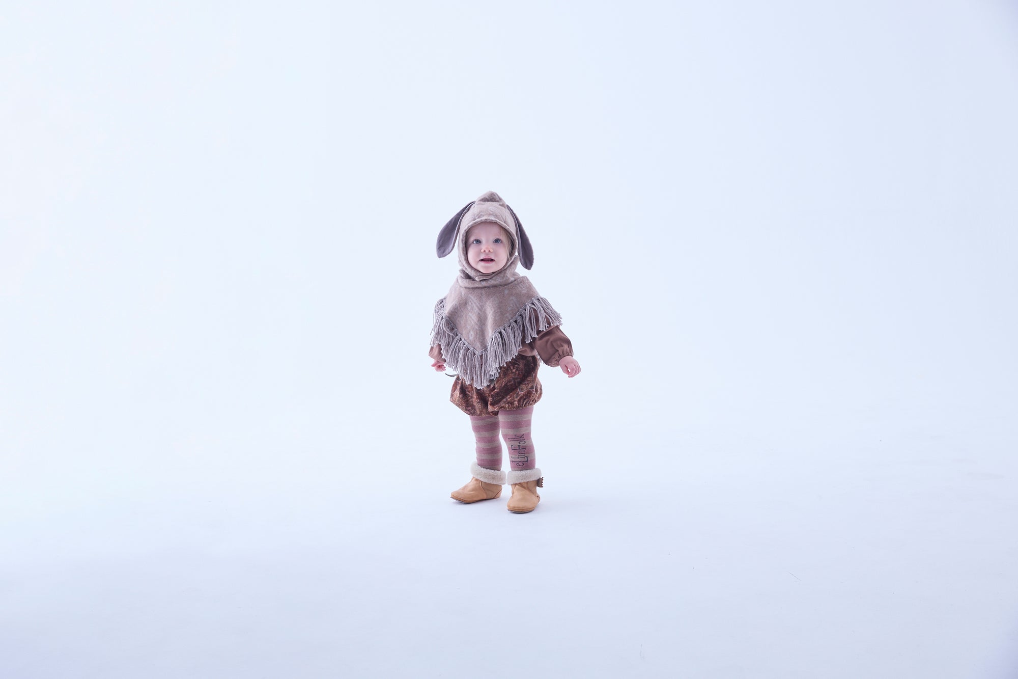Baby Blouse - Brown [eLfinFolk ] (25AW•Drop1)