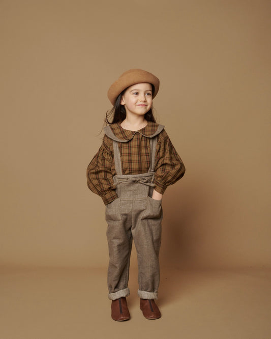 Carolina Top - Autumn Plaid [HELLO LUPO] (25AW)