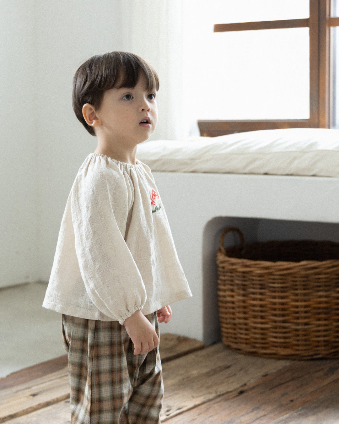 Little Mushroom Blouse [Doucement] (25AW)【2025年10月下旬以降お届け予定】