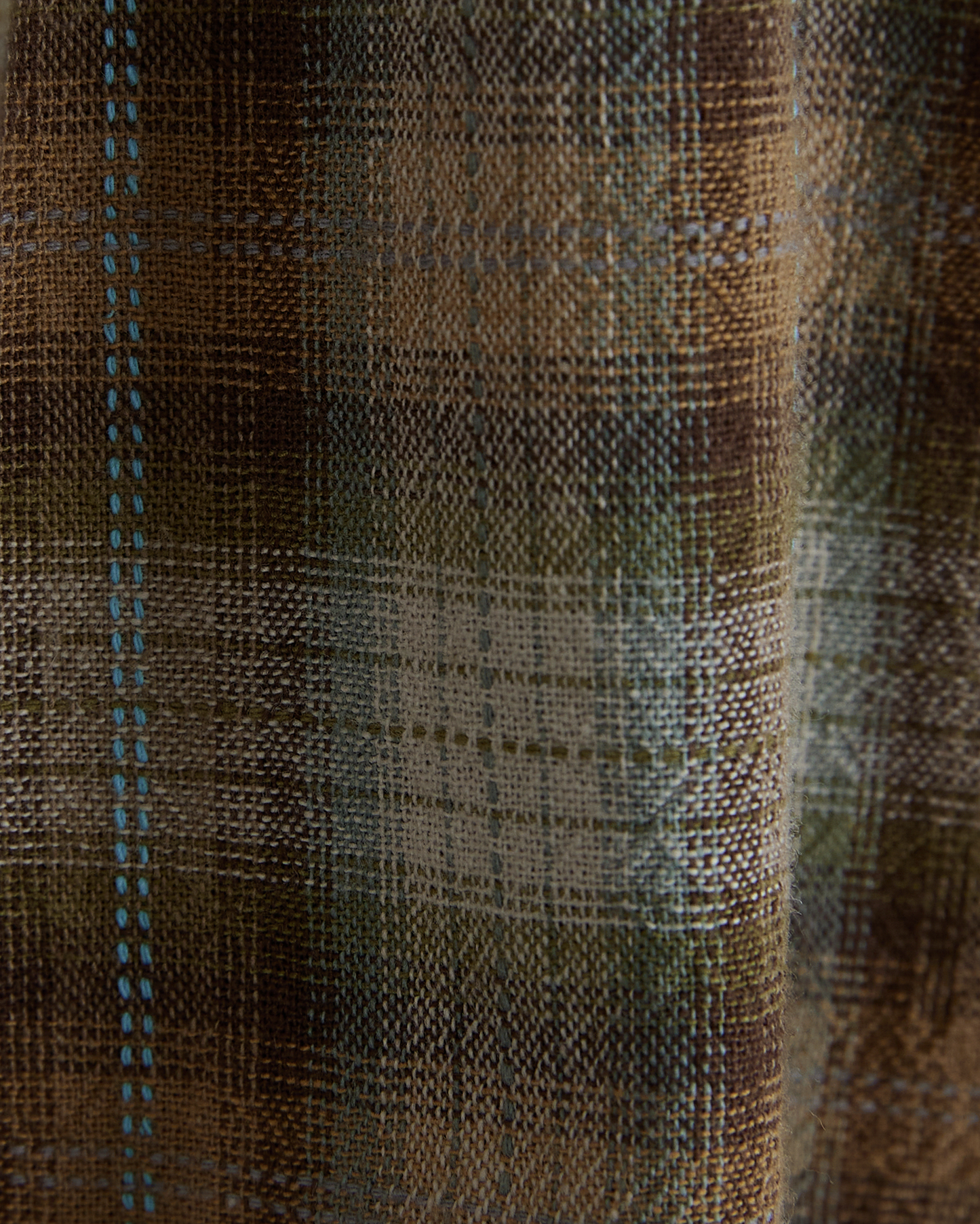 Forest Check Vest  [Doucement] (25AW)【2025年10月下旬以降お届け予定】