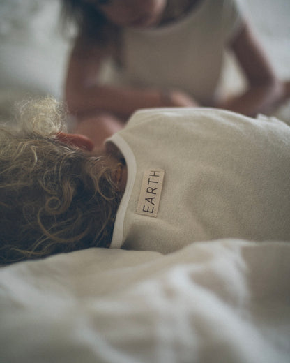 Sleeping vest - Ecru Cream [EARTH THE ARCHIVE] (26AW)