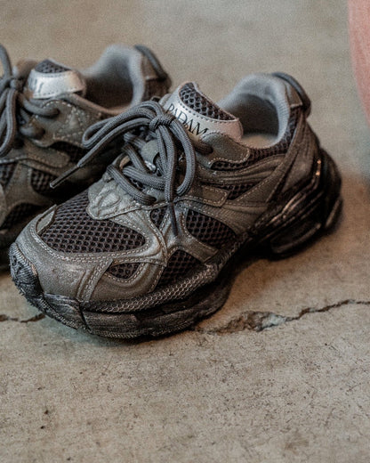 Vintage wolf sneaker - Midnight Black [PADAM] (25AW)