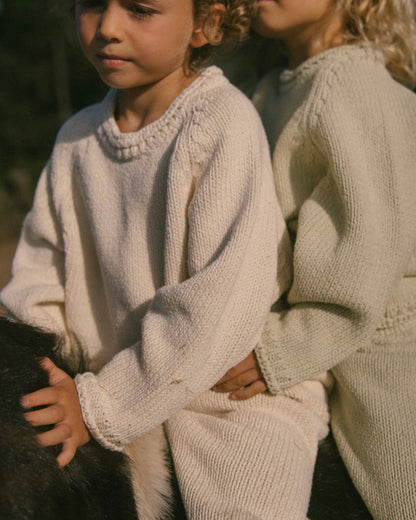 Knit top - Light Olive [EARTH THE ARCHIVE] (26AW)