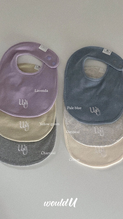 【オーダー会】cloud terry bibs [wouldU]【2025年10月中旬以降順次お届け予定】