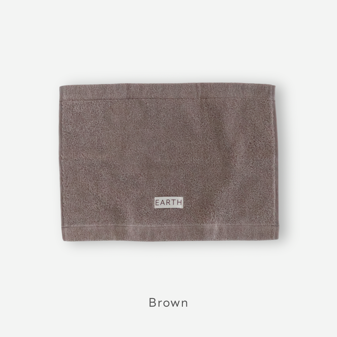 Plant Dyed Organic Towel - Hand [EARTH THE ARCHIVE] (全5色)