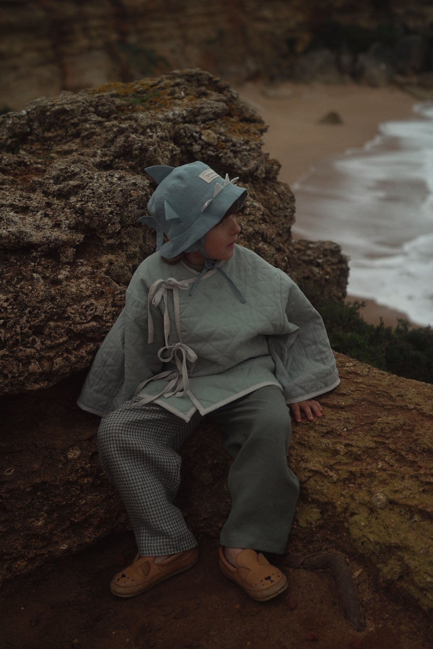 【オーダー会】'SHARK' LINEN HAT [SHOMKA] 【2026年4月中旬以降順次発送】