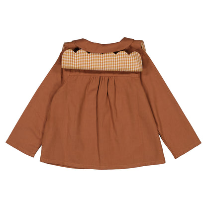 Blouse GRENELLE terracota