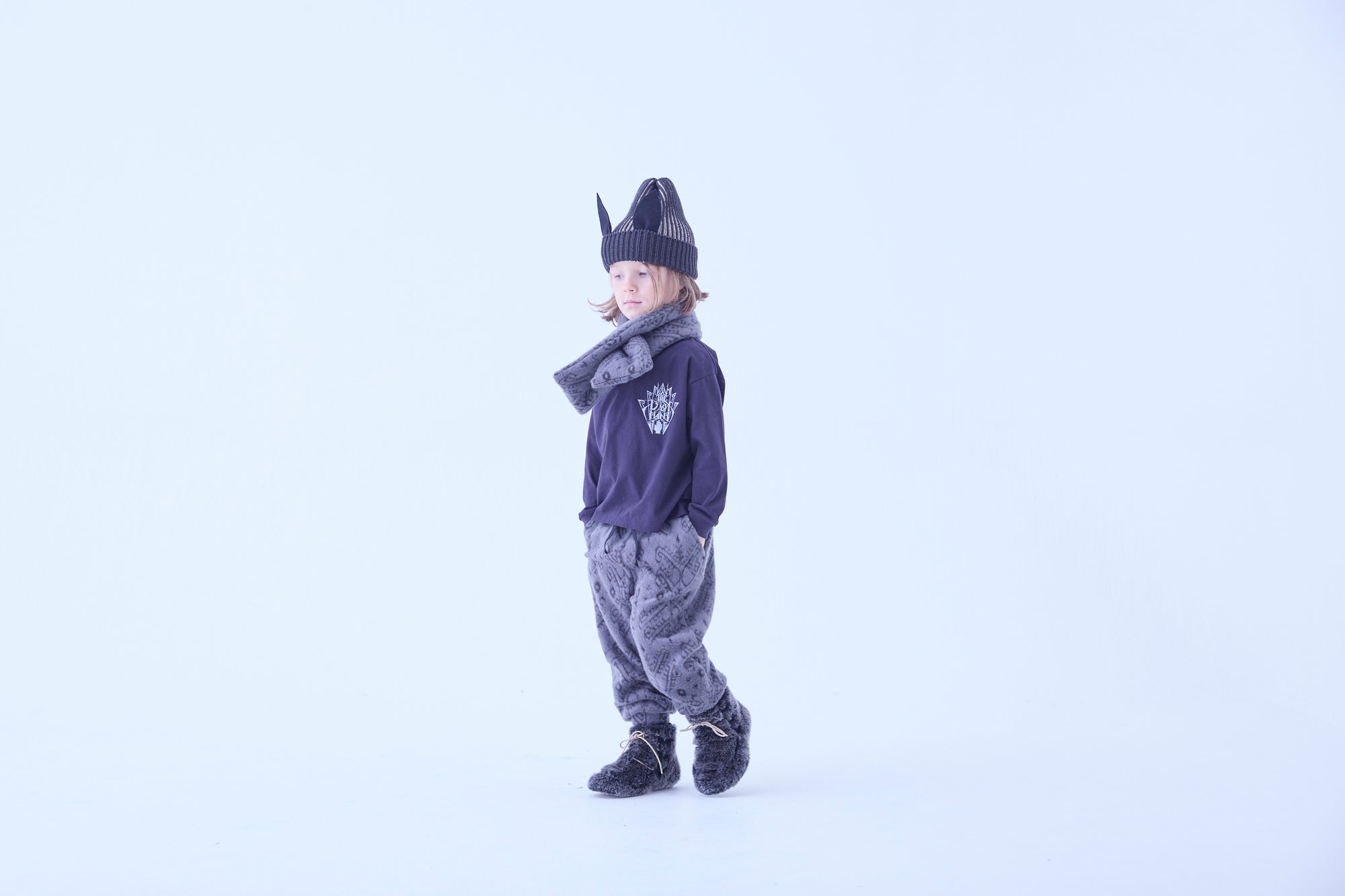 Beast Beanie Ⅱ by CA4LA - Black [eLfinFolk ] (25AW•Drop2)