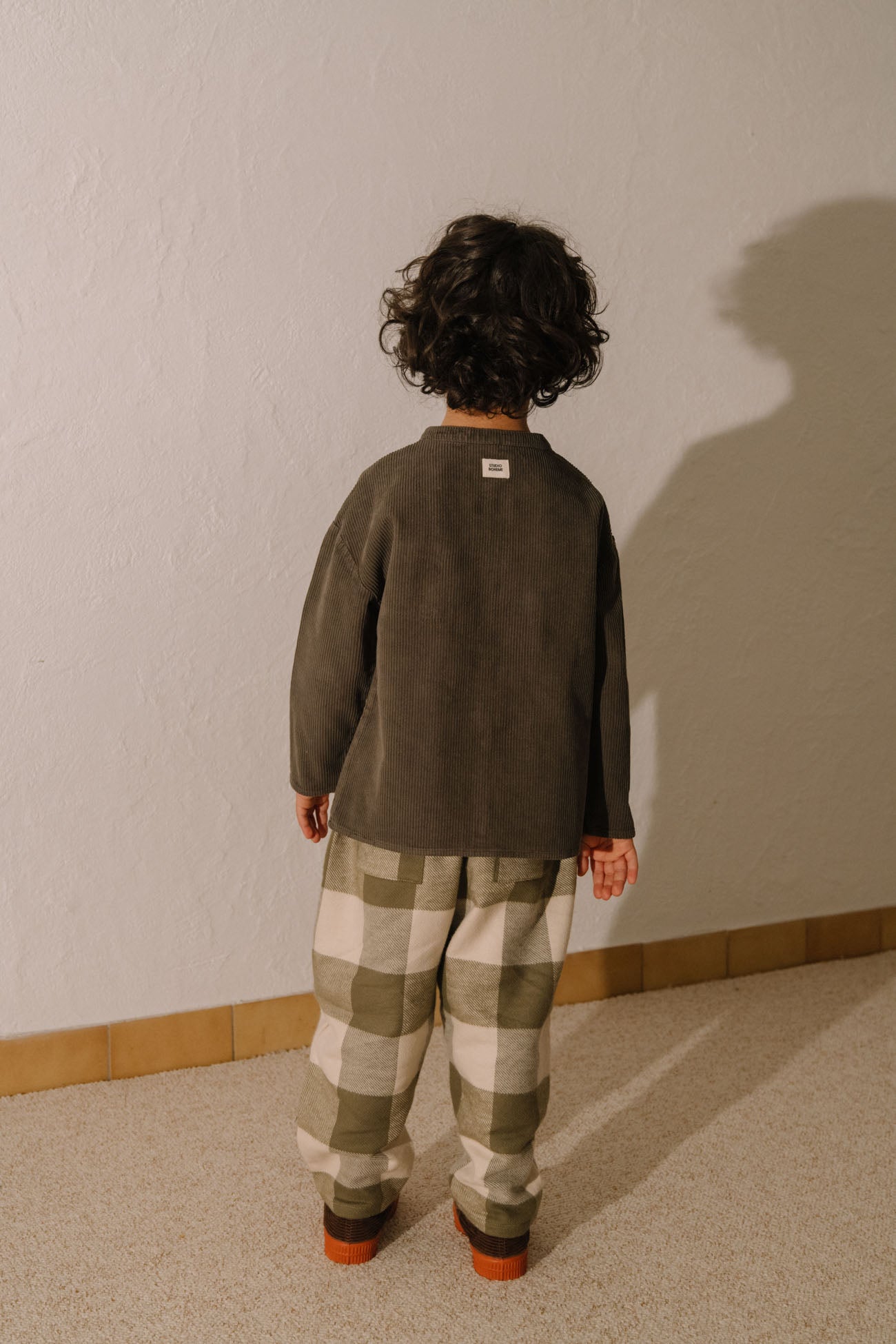 JIM SHIRT - DARK TAUPE [STUDIO BOHEME] (25AW)
