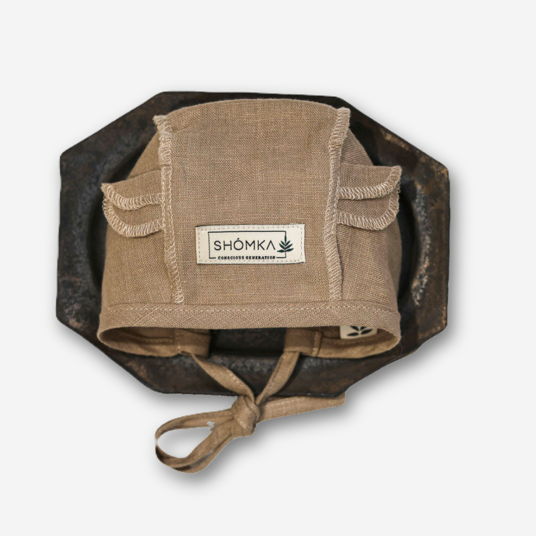 Bear Newborn Bonnet - Cappuccino [SHOMKA]