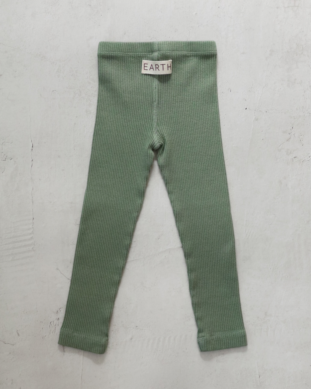 Ribbed pants - Green [EARTH THE ARCHIVE] (26AW)