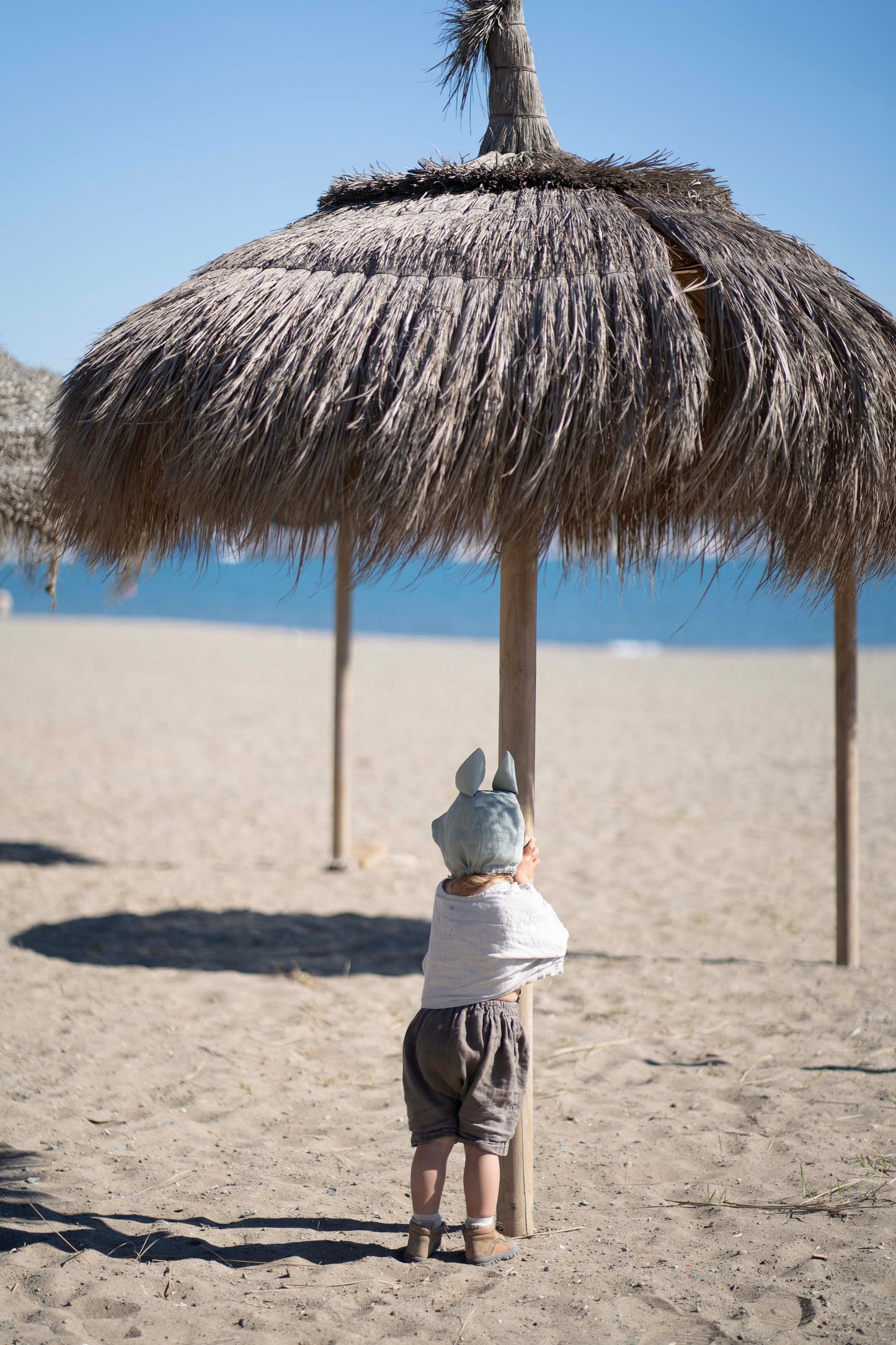 【オーダー会】'SQUIRREL' LINEN BONNET [SHOMKA] 【2026年4月中旬以降順次発送】