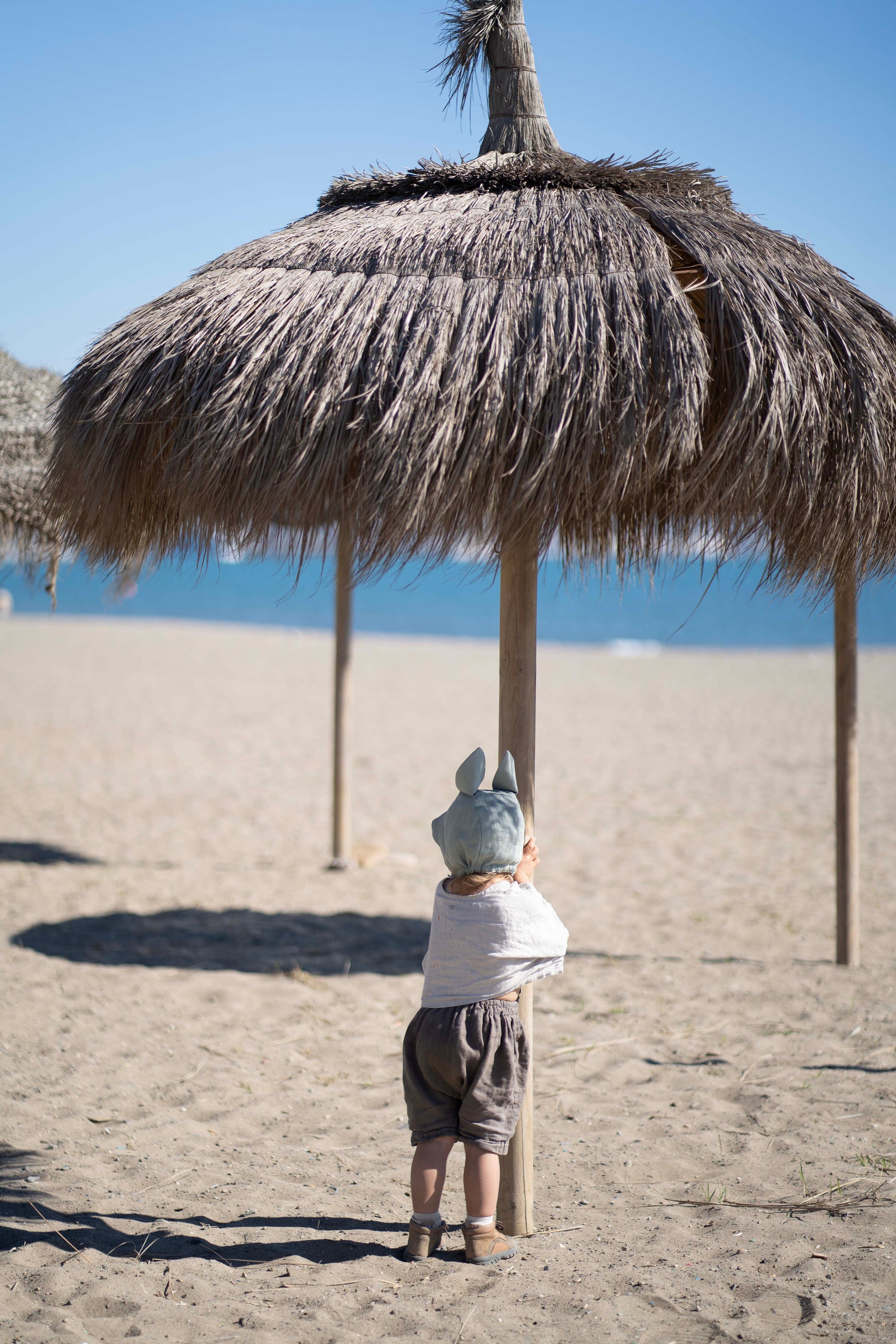 【オーダー会】'SQUIRREL' LINEN BONNET [SHOMKA] 【2026年5月下旬以降順次発送】