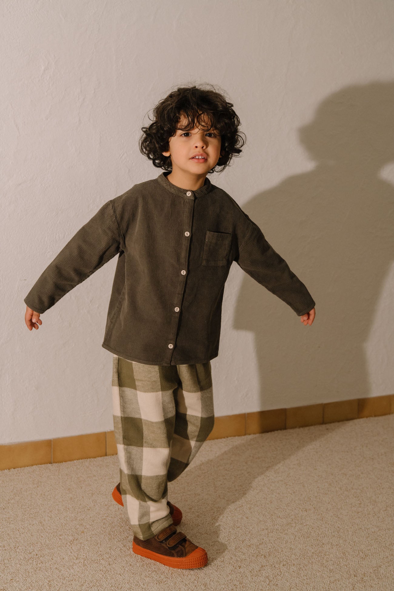 JIM SHIRT - DARK TAUPE [STUDIO BOHEME] (25AW)