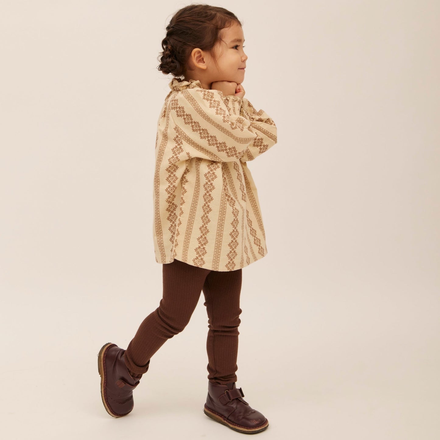 Blouse E5 - Beige