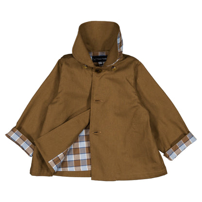 Jacket mid season VERNNEUIL - HONEY BROWN [Maison Marelle](25SS DROP2)