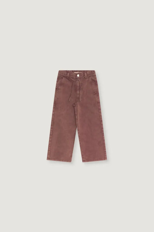 TNS Denim Wide Leg Pant - Winetasting [the new society](26AW)drop1