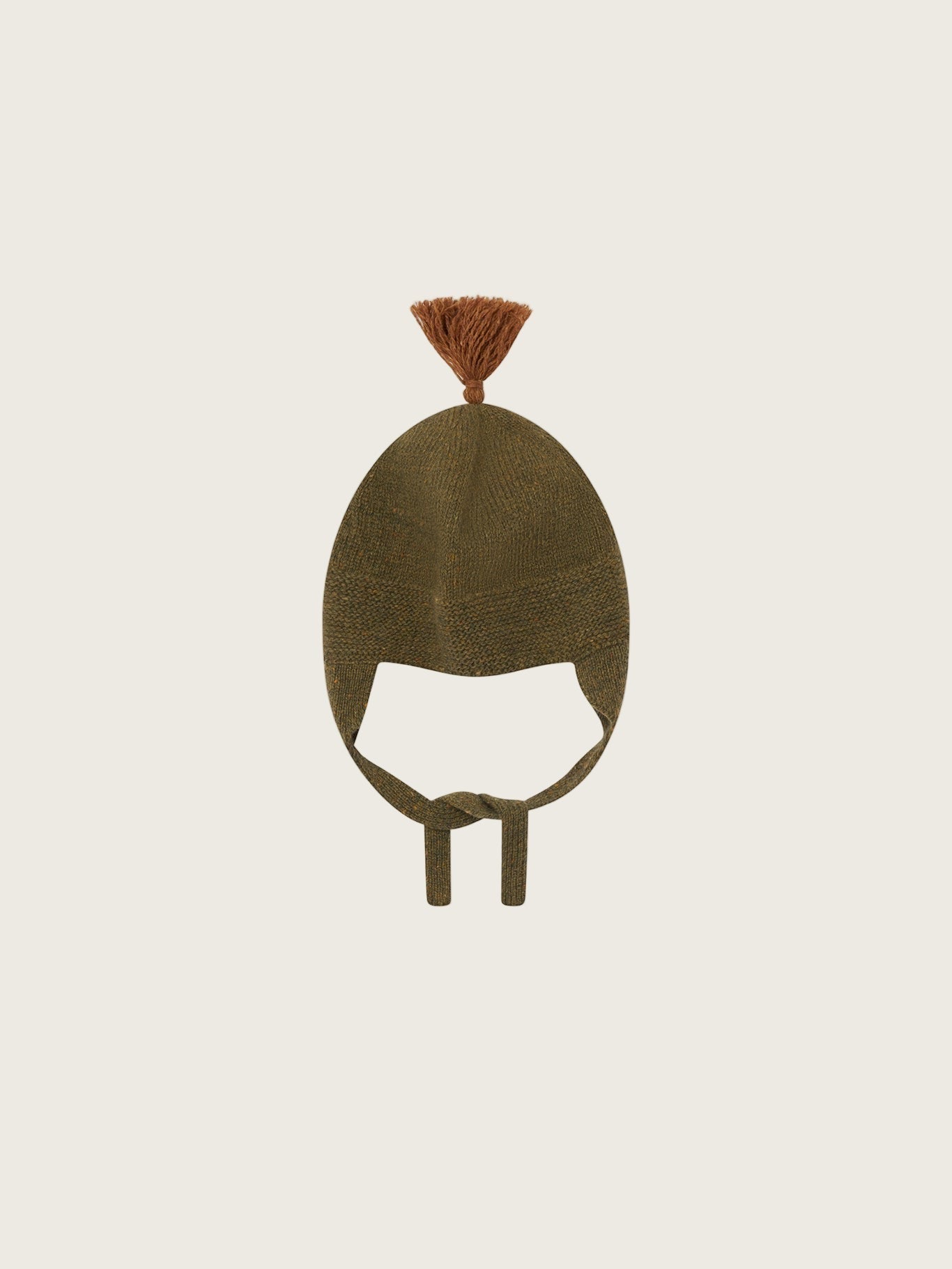 FOREST CONTRAST TASSEL HAT [organic zoo] (25AW)