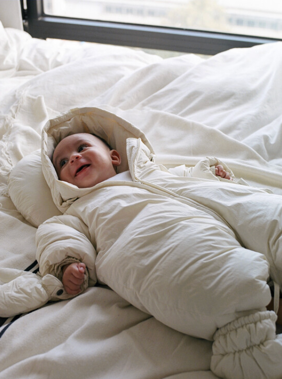 Padded jumpsuit - Cream [EARTH THE ARCHIVE] (26AW)