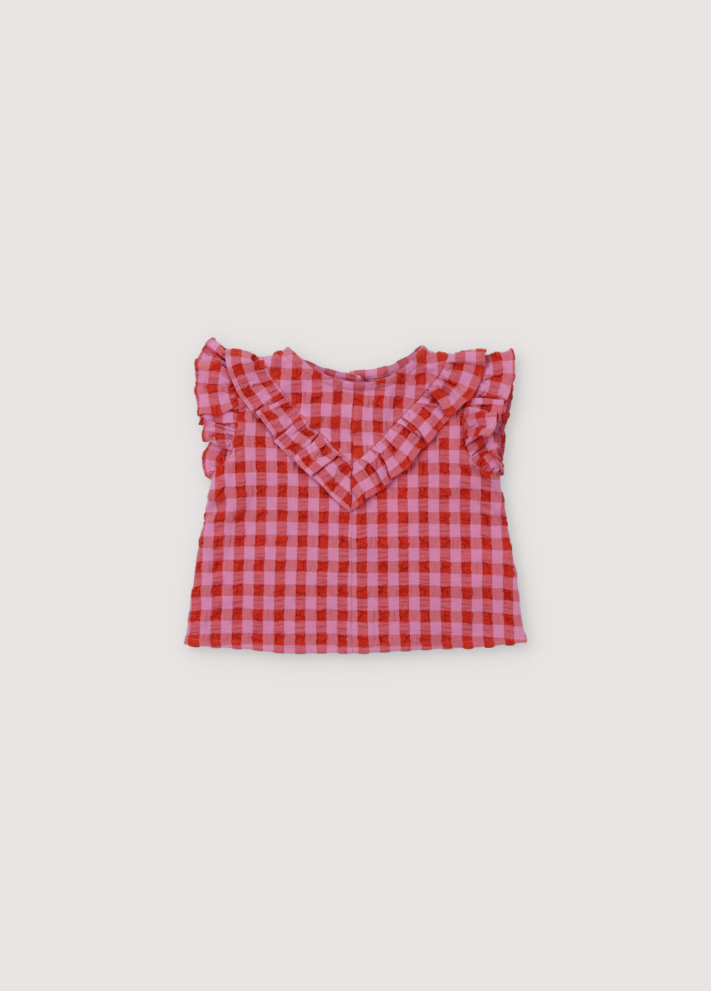 Iris Baby Blouse - Hibiscus [The new society] (25SS)