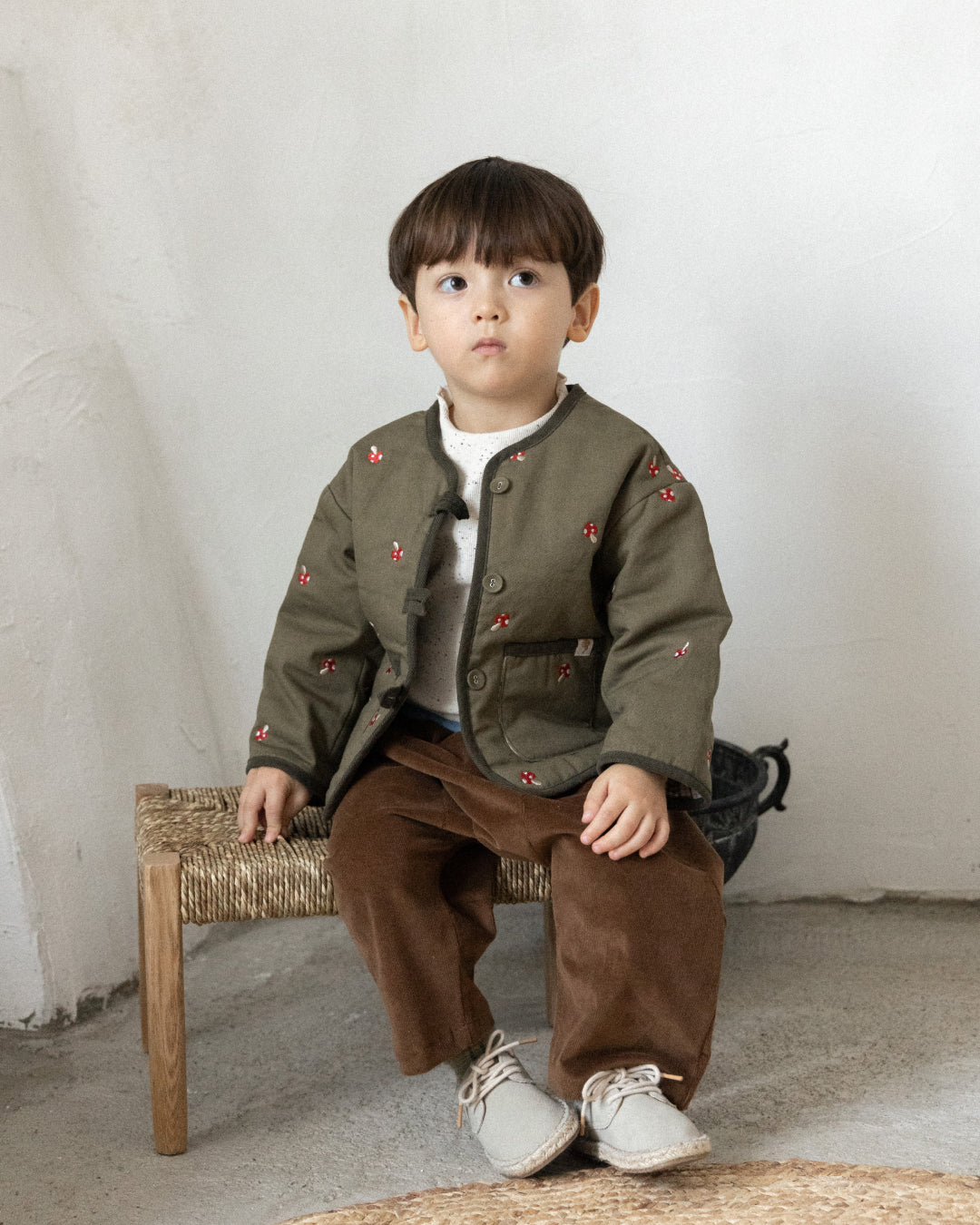 Mushroom Cottage Jacket [Doucement] (25AW)【2025年10月下旬以降お届け予定】