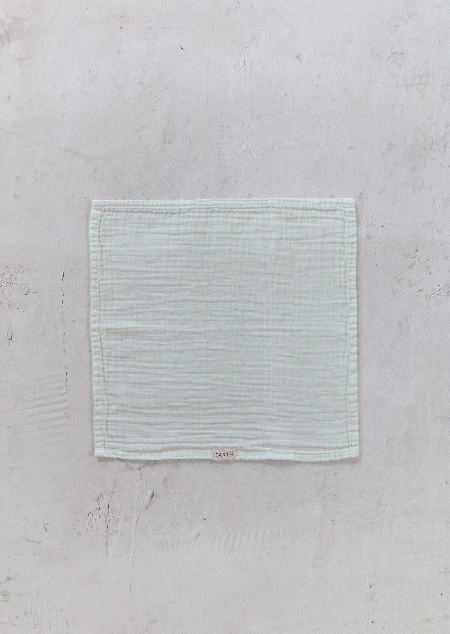Plant dyed organic cloths set - Solid [EARTH THE ARCHIVE] (26AW)