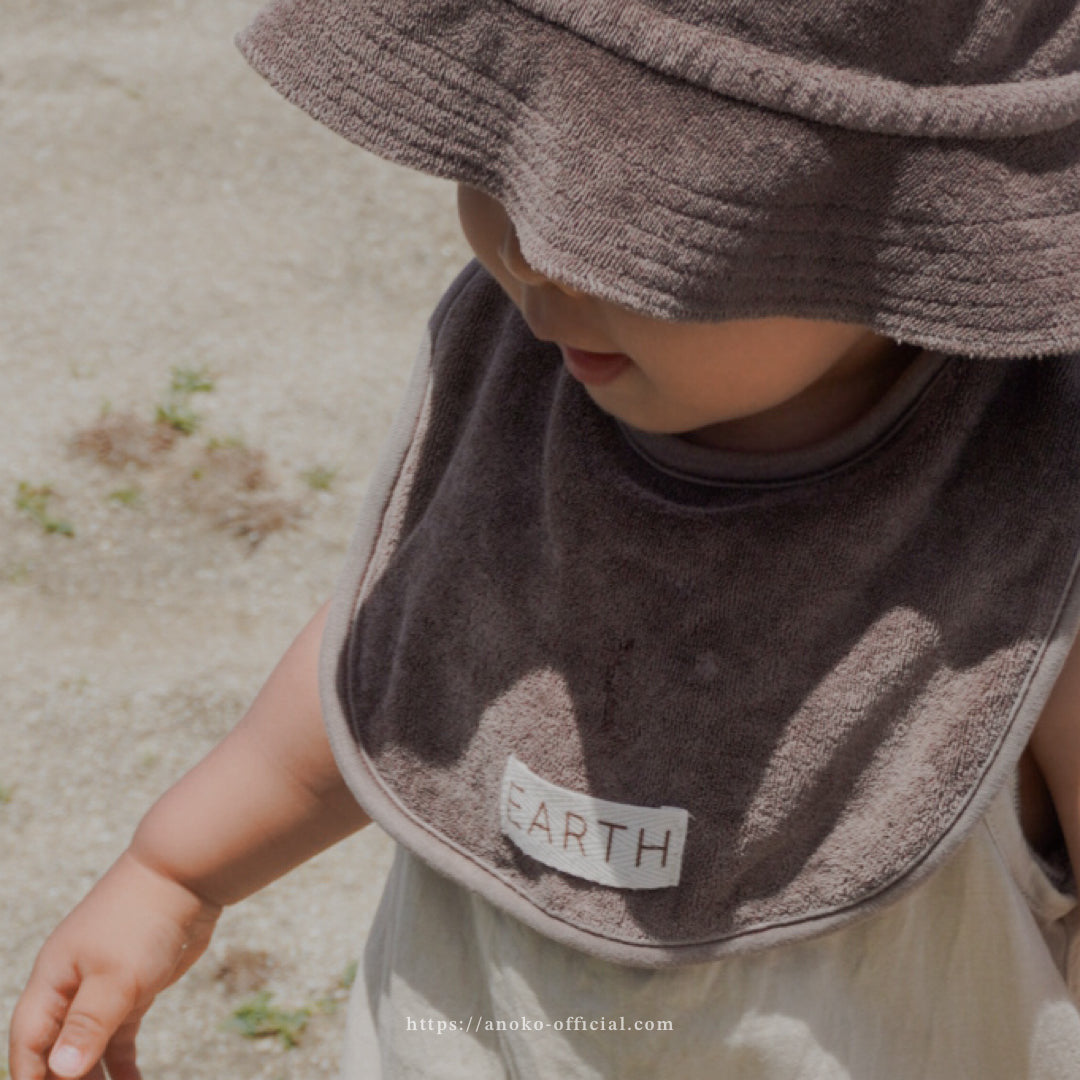 新品)Earth bib 3コ 新品未使用】EARTH earth アース スタイ ビブ organic bib