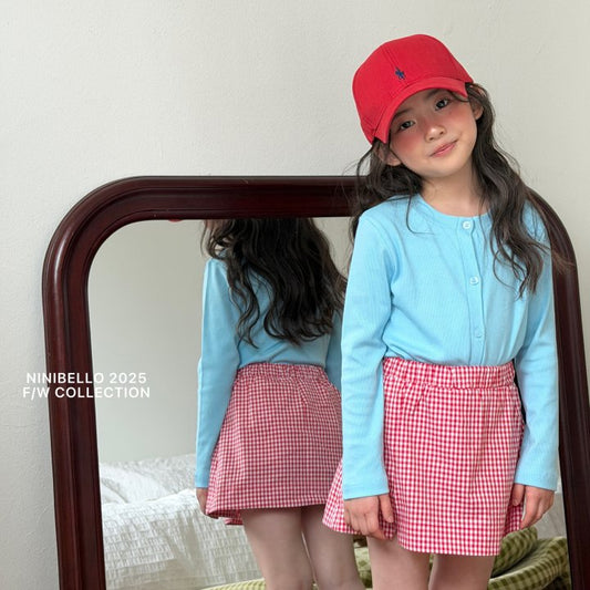 【予約販売】Sugar Button Cardigan [NINIBELLO] (26SS)【2026年2月下旬以降順次発送】