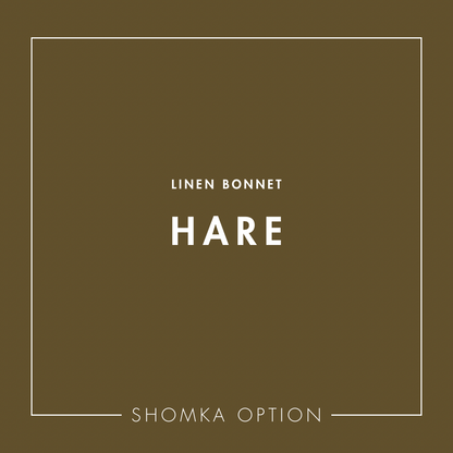【SHÓMKA】option / type (linen bonnet)